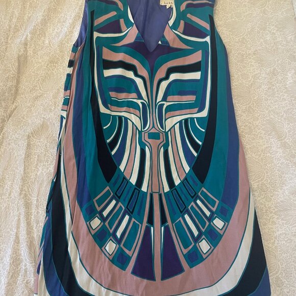 Nicole Miller Printed Dress - size Small - Picture 6 of 10